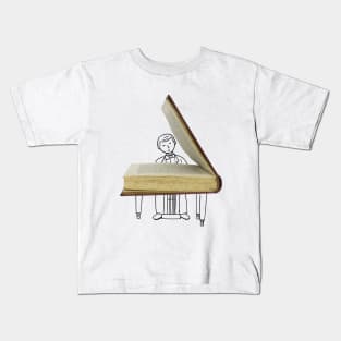 Pianist or writer? Kids T-Shirt